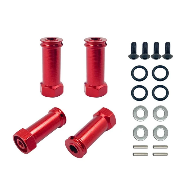 For Traxxas 1:10 Slash 4X4 Huanqi 727 Mountain Rat Short Card Accessories Replacement Parts Accessories ,Red