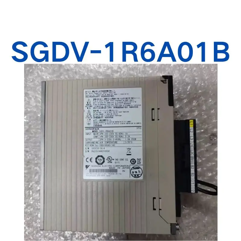 

Second hand SGDV-1R6A01B 200W servo drive tested OK and shipped quickly