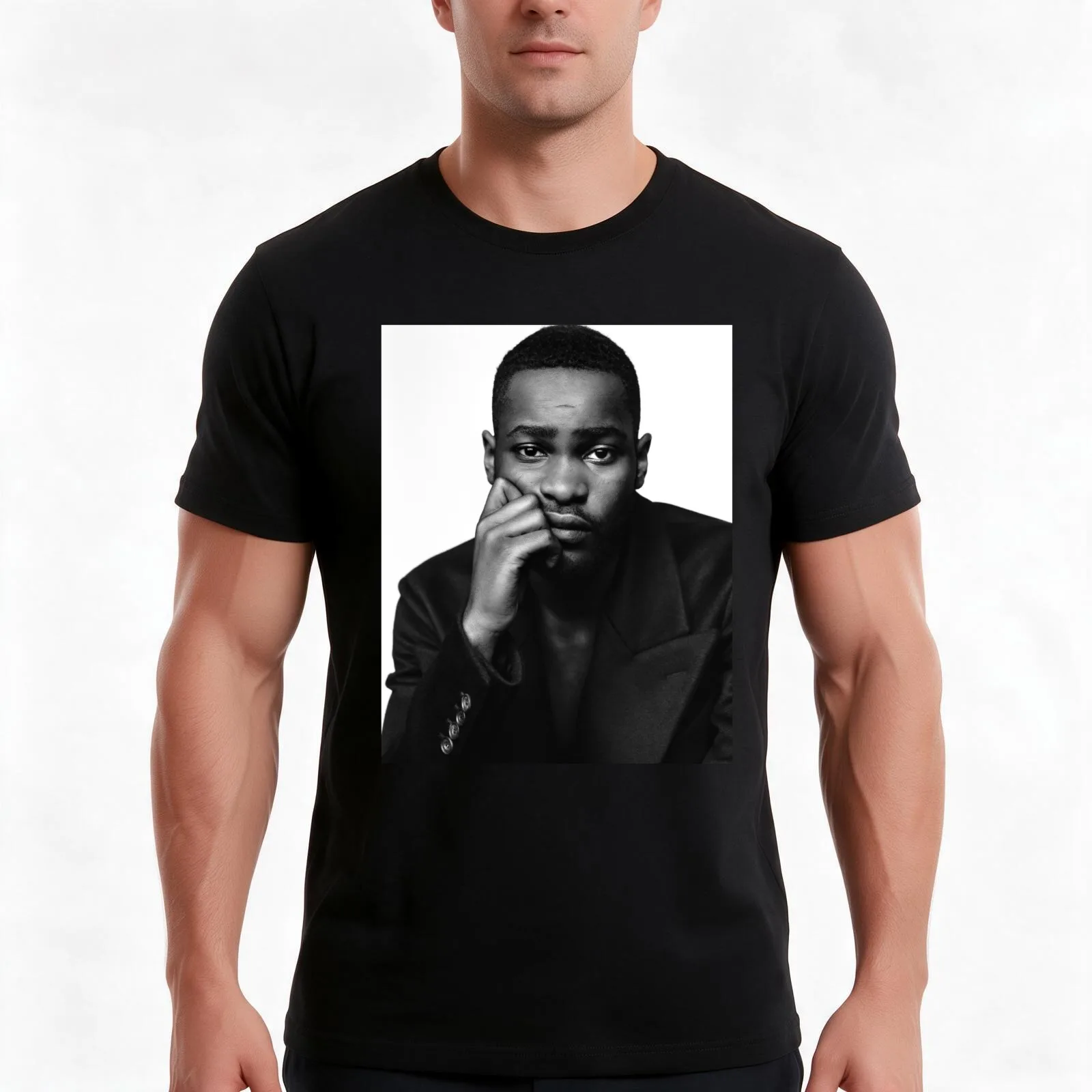 Santan Dave T-Shirt Summer Casual Cotton Tee Oversized Streetwear Tops Vintage Graphic Print Loose Fit Short Sleeve