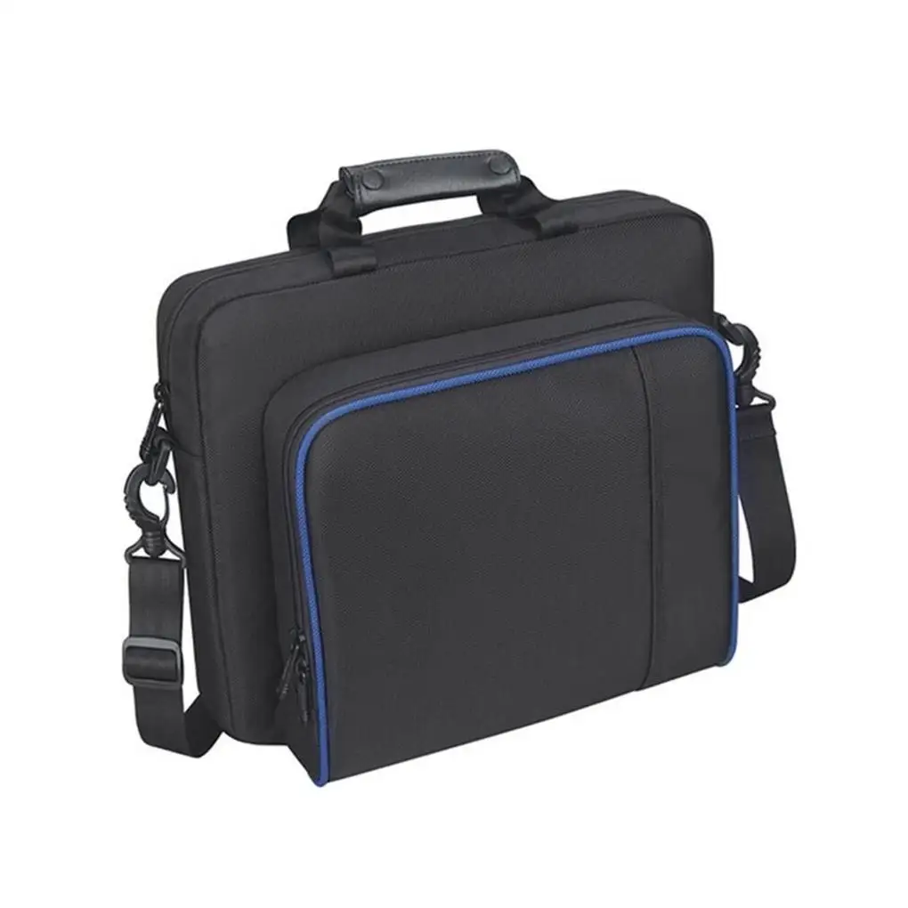 Storage Bag Waterproof Protective Case Wear-resistance Backpack One Shoulder Cool Appearance Replacement for PS4