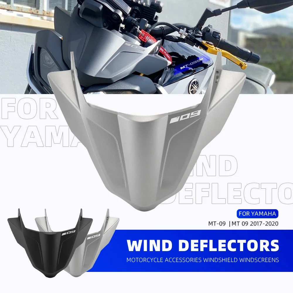 

MT09 Motorcycle Windshield Windscreen For YAMAHA MT-09 MT 09 2017-2020 Motorcyle Accessories Wind Deflector Pare-Brise 2018 2019