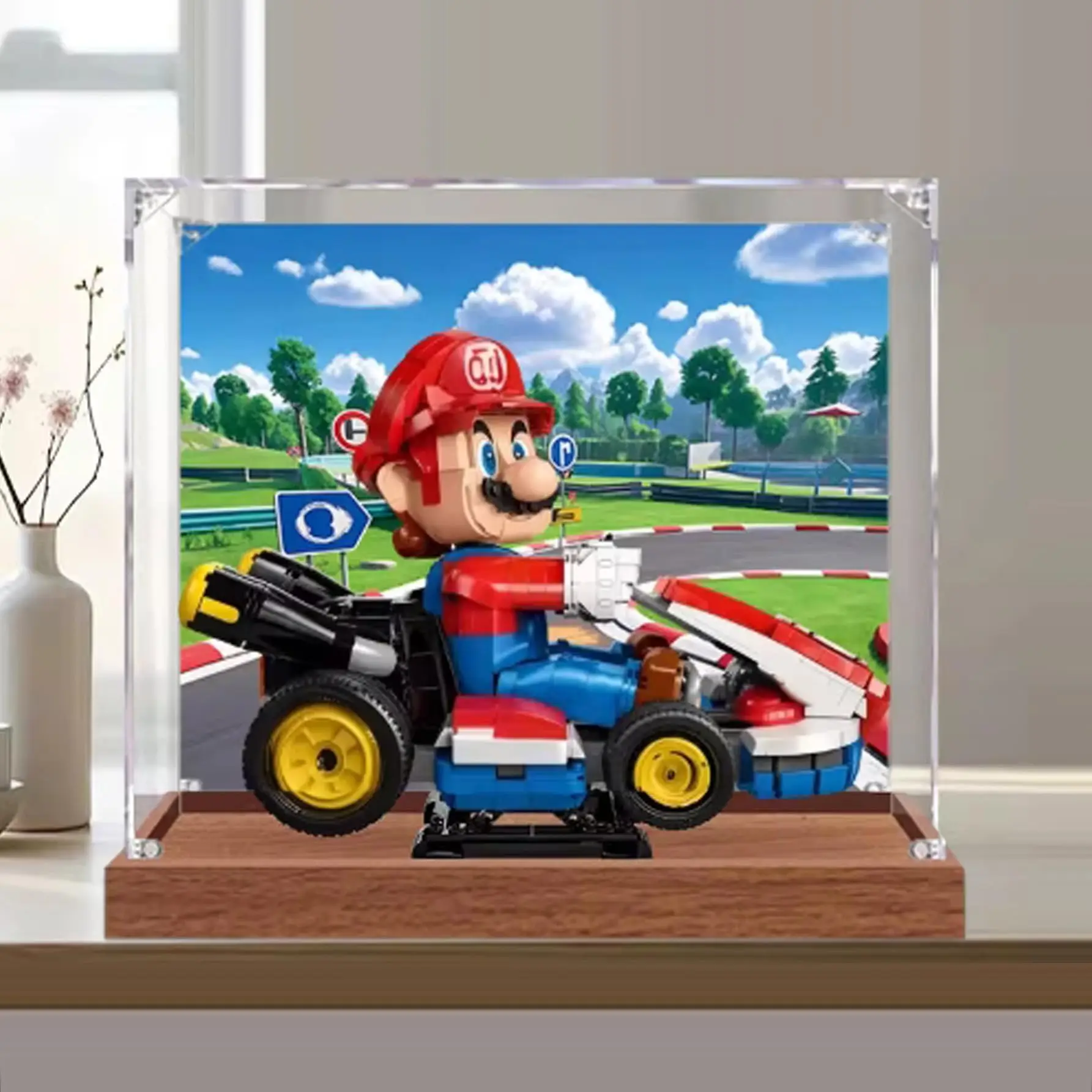 

Прозрачный акриловый витрина для модели Lego 72037, пылезащитный чехол, пылезащитная витрина, прозрачная коробка (только чехол)