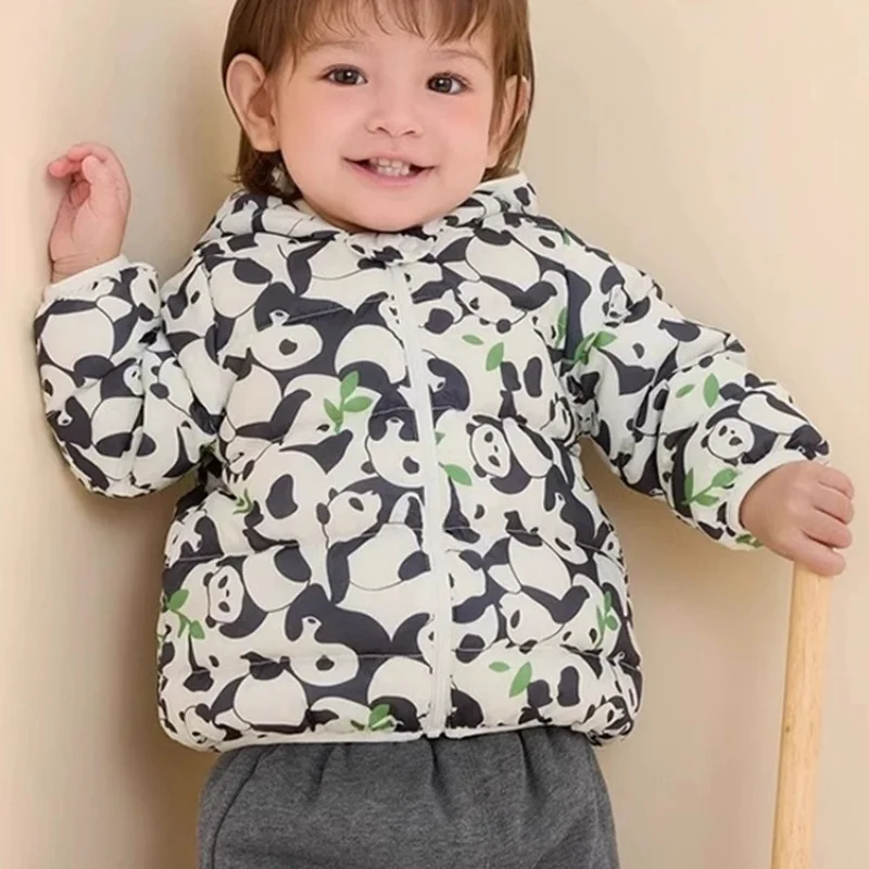 

Boys Coat Overcoat Jacket Windbreak Outerwear 2025 Sweet Winter Autumn Cotton Thicken Sport Teenagers Christmas Gift Children's