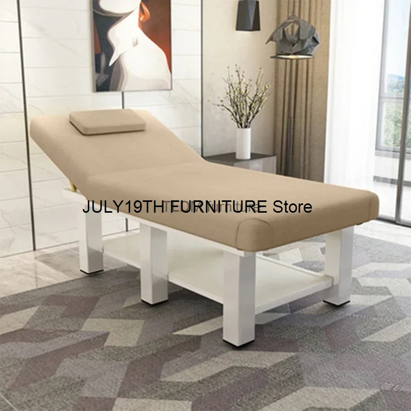 

Cosmetic Salon Massage Bed Tattoo Facial Leather Full Body Massage Bed Medical Lashes Lettino Massaggi Salon Furniture SR50MB