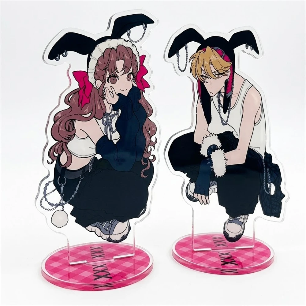 15CM Anime She fell for a bad boy Acrylic Keychain Stand Model Ornament Accessories Goods Christmas Gifts