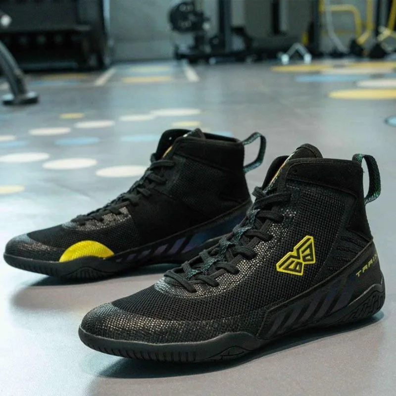 

Professional Wrestling Boots Men Women Breathable Boxing Shoes for Unisex Hard-Wearing Fighting Shoes Gym Training Shoe