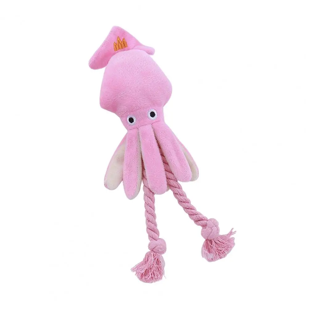 Pet Chew Toy for Dogs Chew Toy for Small Dogs Octopus Dog Chew Toy for Small Dogs Plush Vocal Pet Teeth Combatting Boredom