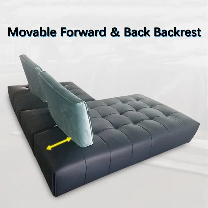 Furniture function Hardware accessories adjust front and rear mobile metal sofa hinged bed mechanism