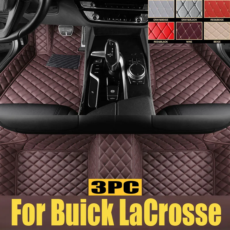 

Car Floor Mats For Buick LaCrosse 2009 2010 2011 2012 2013 2014 2015 Custom Auto Foot Pads Carpet Cover Interior trunk mat