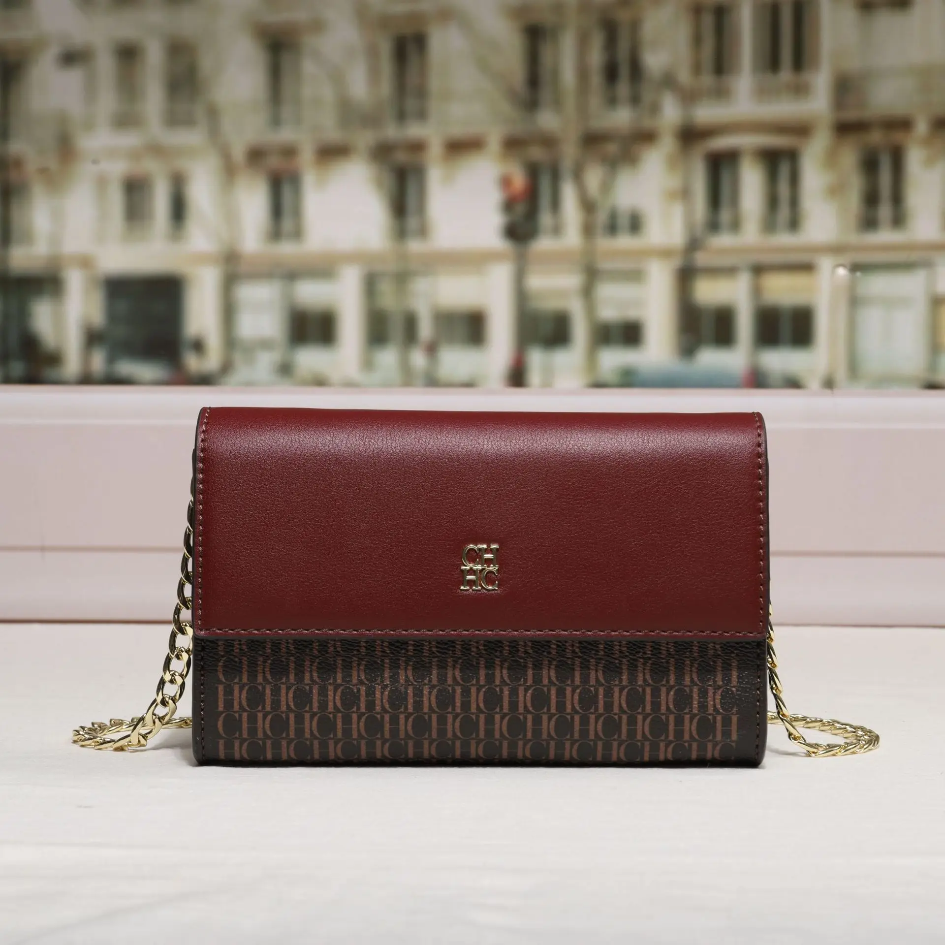 

CH Women 2025 New Quilted Chain Strap Underarm Bag Luxury Small Square Crossbody Purse Chic Vintage Niche Designer Shoulder Bag