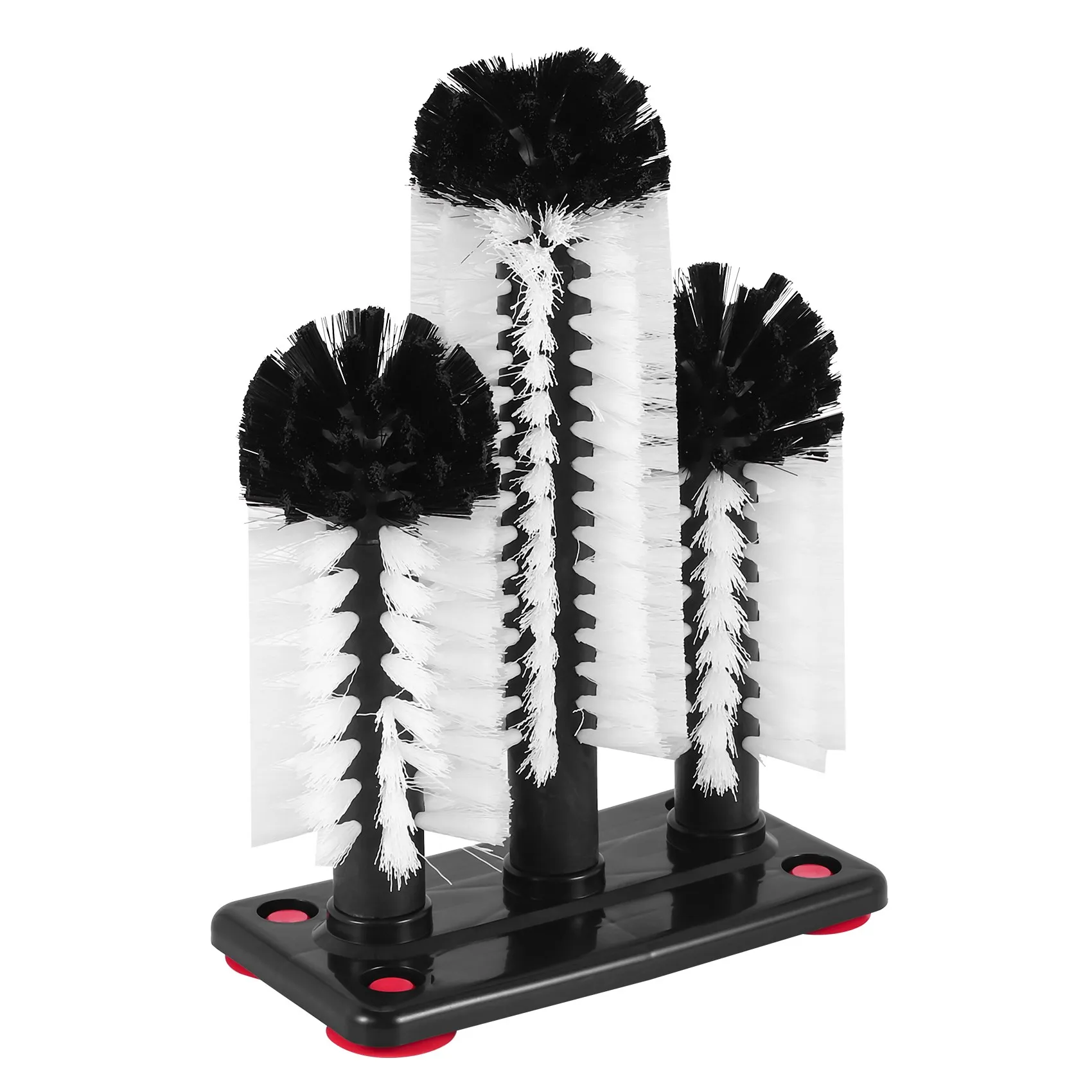 

Glass Washer 3 Brush Glass Washing Brushes With Suction Base Bar Glass Cleaner For Bar,Kitchens,Red Wine Glasses,Cup CNIM Hot