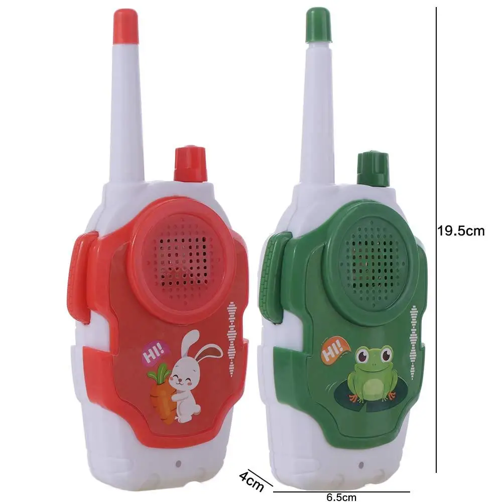วิทยุ Interphone เด็ก Walkie Talkie ของเล่น Early การศึกษา 2-way เด็ก Intercom แบบพกพาไม่มีรังสี