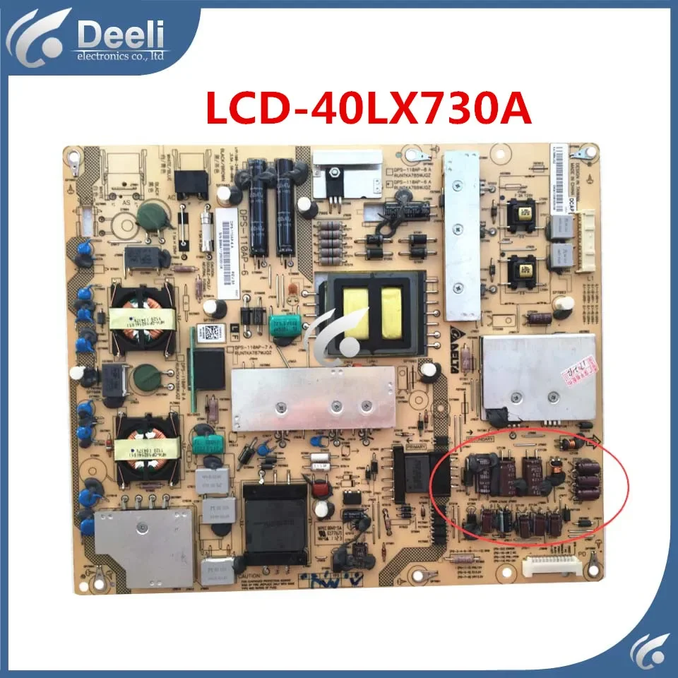 for Original power supply board LCD-40LX730A RUNTKA786WJQZ DPS-110AP-6 board good working