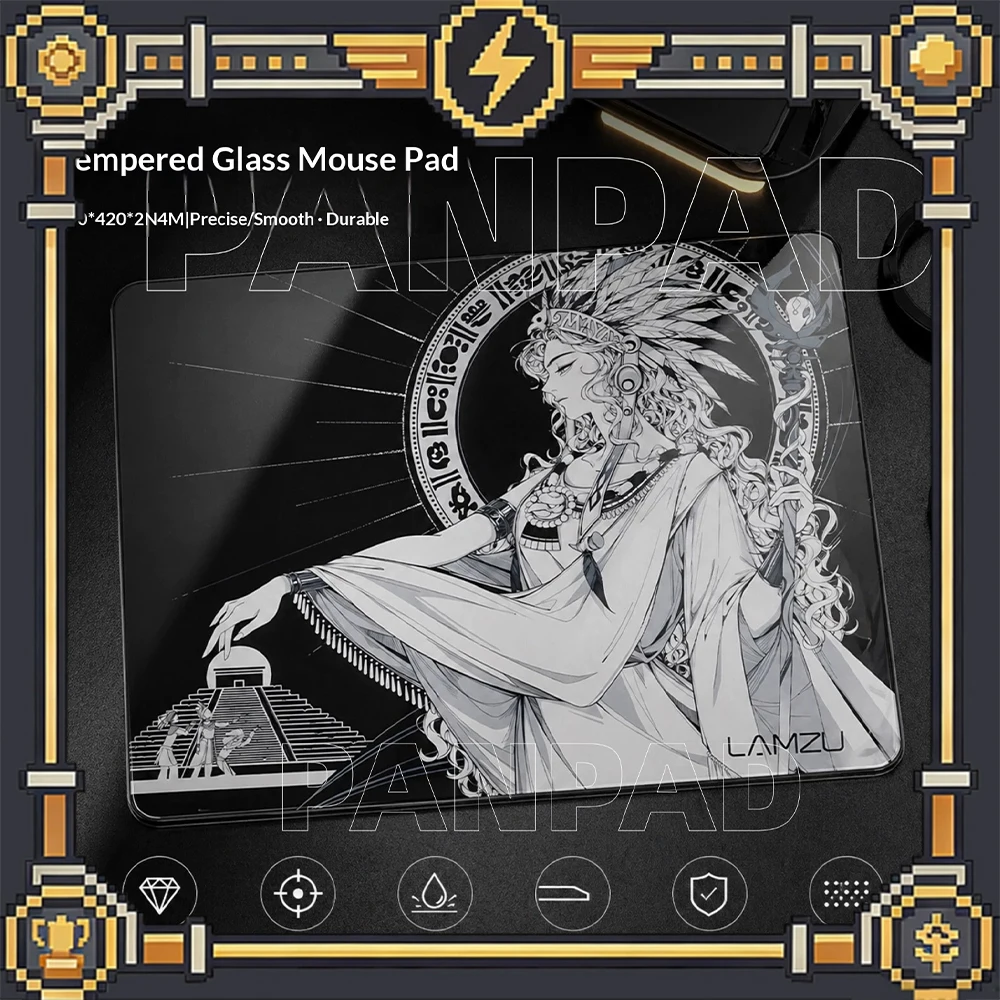 Pc Gaming Valorant - PAN Esports Maya Glass Gaming Mousepad