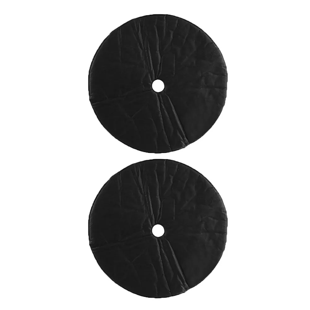 2Pcs Car Spare Tire Soundproofing Mat Universal Fit Trunk Pit Sound Deadening Vibration Damping Noise Reduction High Density