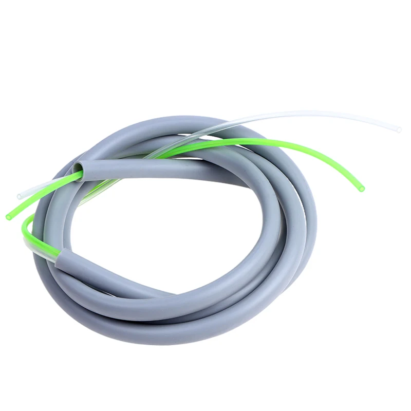 1.5M Dental Three Way Syringe Tubing Silicone Hose Tube Pipe Water Air Spray Dental Tubing For Dental Products Accessories
