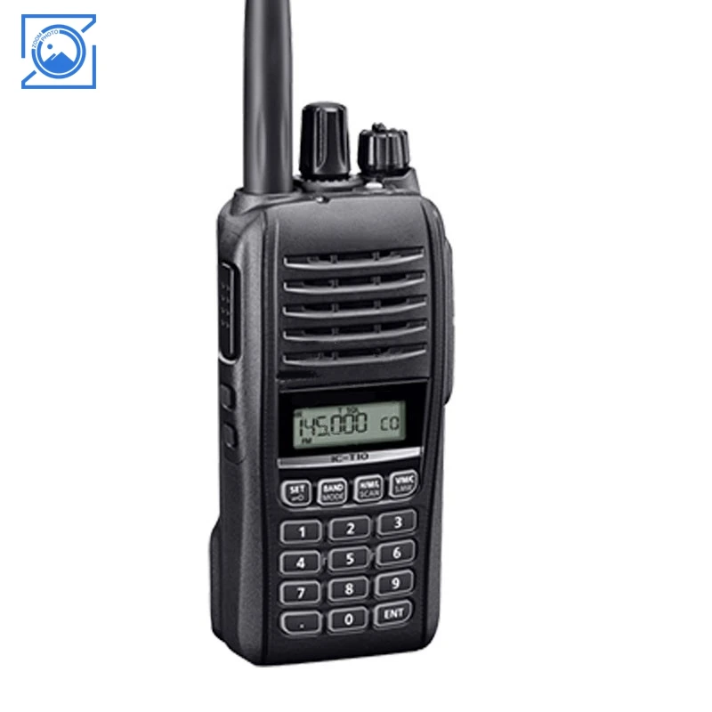 Стандартная версия IC-T10, 5 Вт, 5 км, рация, двухдиапазонный трансивер, водонепроницаемая УКВ УВЧ-радио