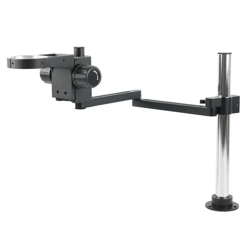 Adjustable Articulating Arm Clamp Microscope Bracket 50mm 76MM Holder C Mount Zoom Lens Tripod Solder Video Camera Folding Stand