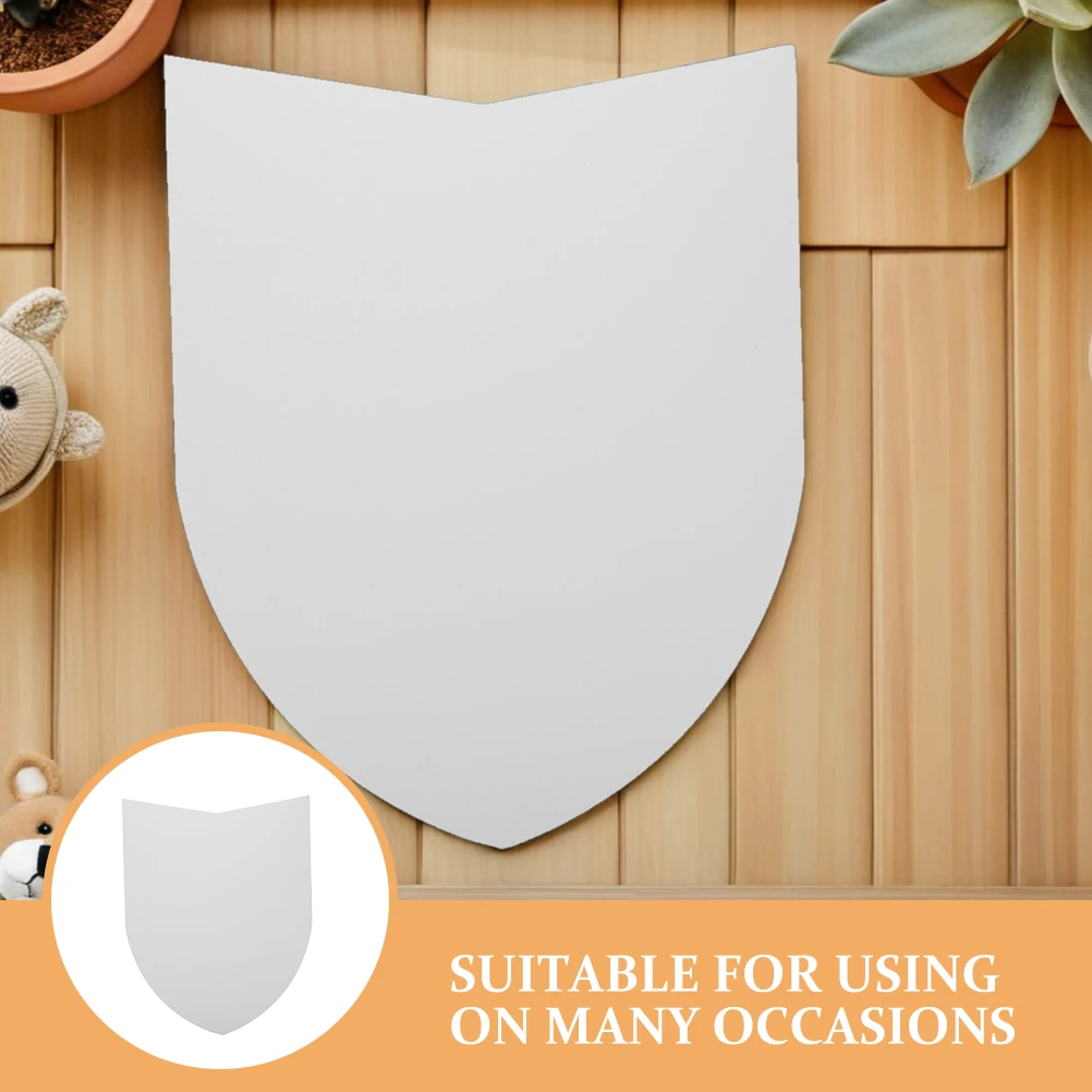 15 stuks schild: DIY ongeverfd kartonnen schildvormen voor het tekenen van graffiti kunst creatieve speeltijd feestartikelen doen alsof