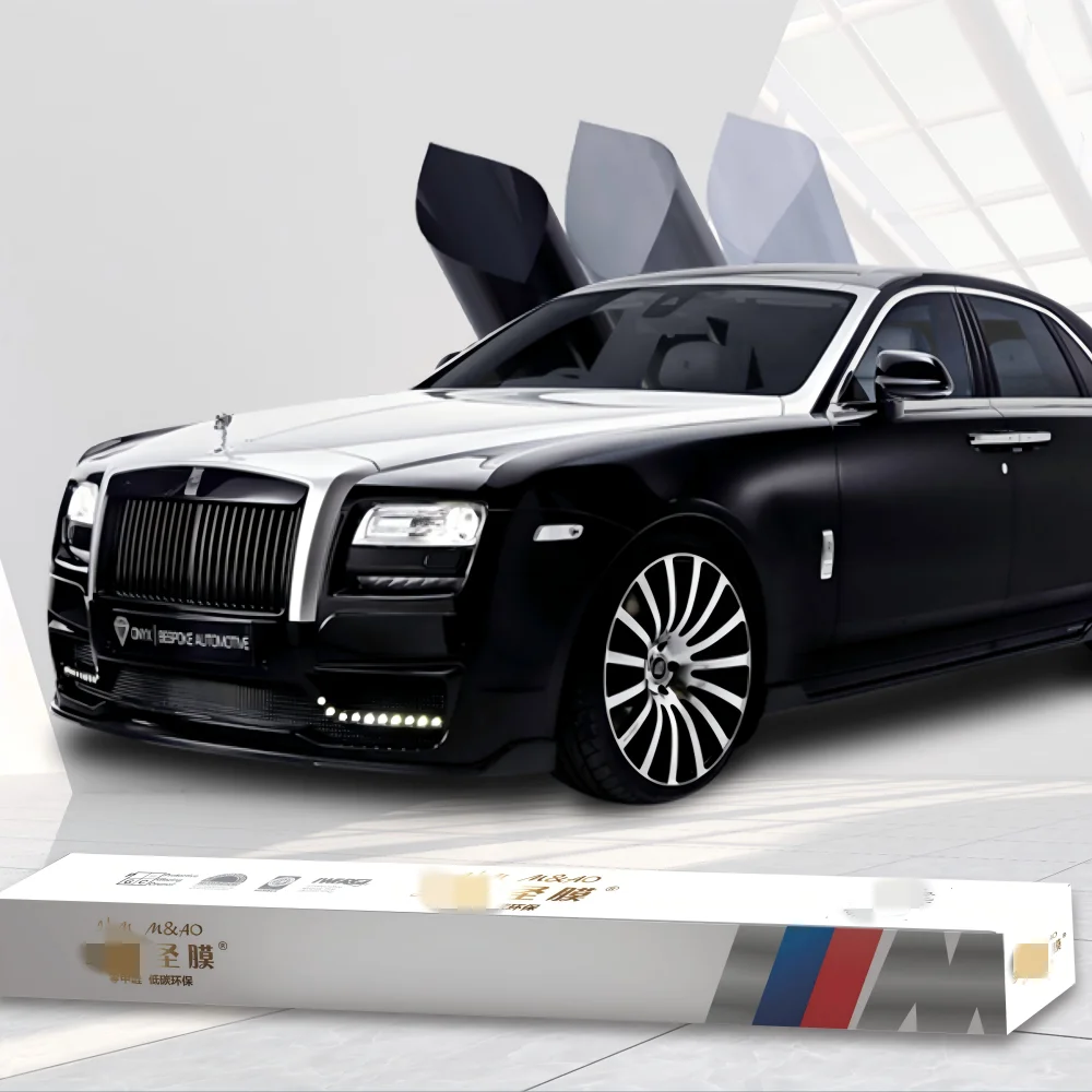PDLC Smart Film Transparent Self-Healing Scratch-Resistant TPU Material UV Protection 99% Glare Reduction For Automotive Use