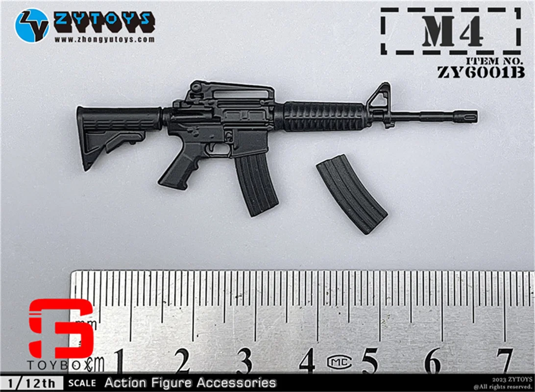 Zytoys Zy6001 1/12 Schaal Mp5 M4 Ak47 P90 M1887 Soldaat Geweer Wapen Model 9 Stuks Mini Scène Accessoires Fit 6 ''Actie Figuur Lichaam