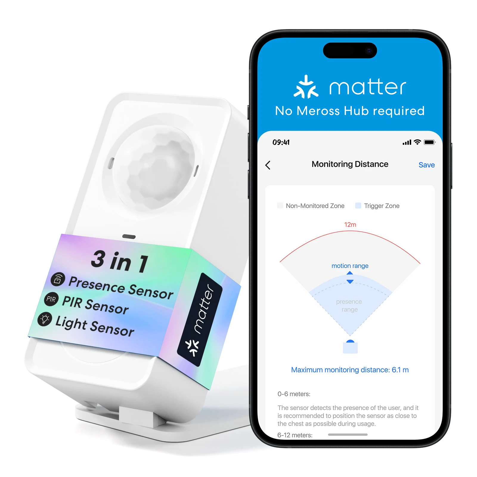 Le détecteur de présence Meross Matter MS600 une solution intelligente pour la sécurité et l’efficacité énergétique