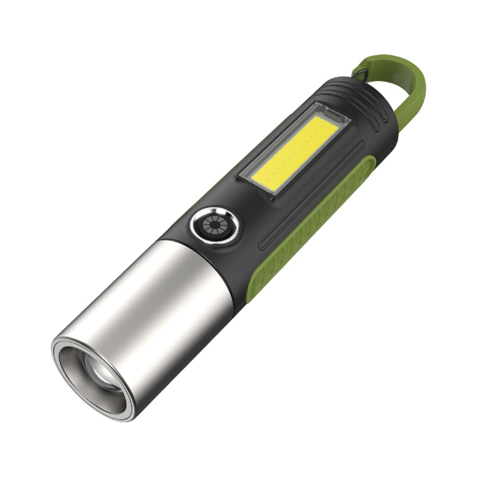 Rechargeable Handhold Flashlight Portable Zoom Emergency Flashlight for Outdoor