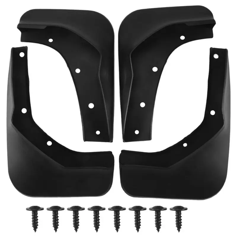 

A57E-For Ford Escape Kuga 2013 2014 2015 2016 2017 2018 2019 Front Rear Mud Flap Mudflaps Guard Mudguards Splash Fender Accessor