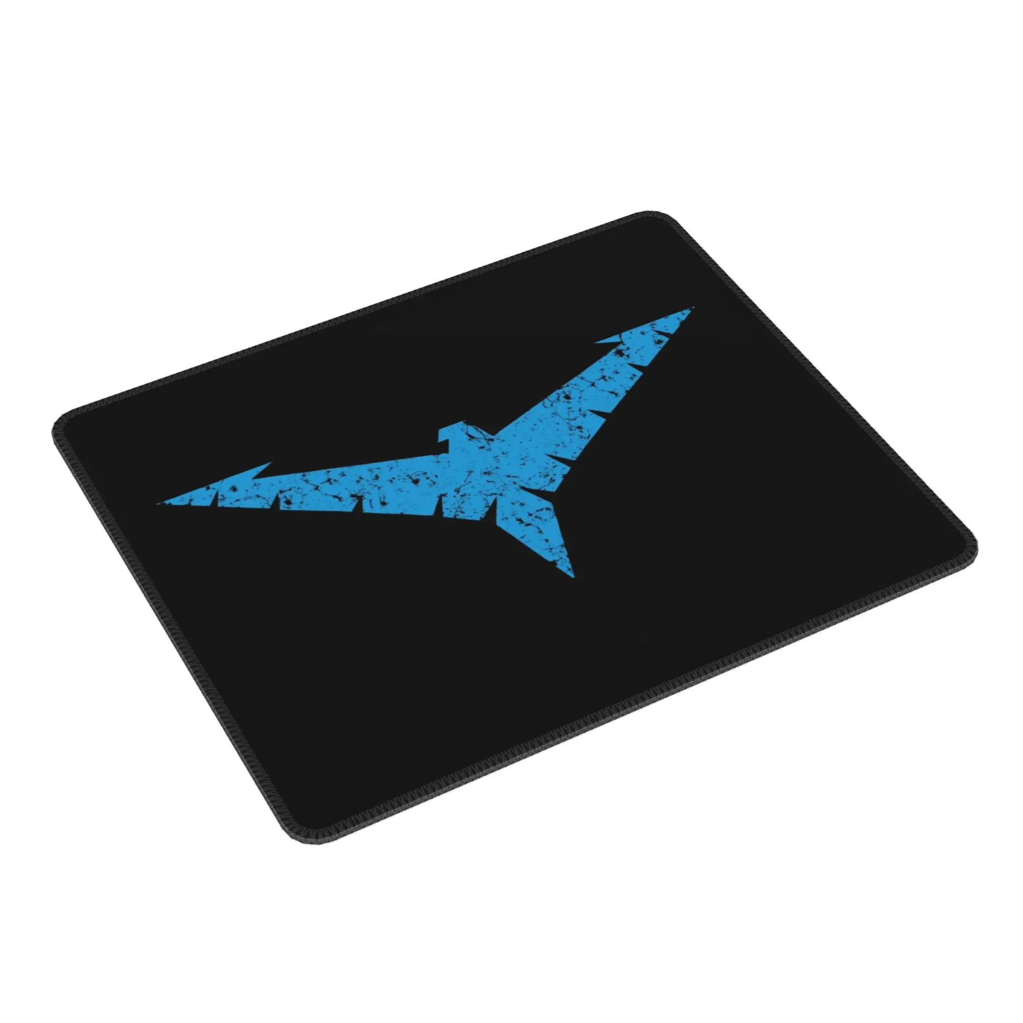 Коврик для мыши с символом Nightwing, графический коврик для мыши постоянного тока, компьютерная клавиатура, коврик для мыши, геймерский ПК, ноутбук, настольный коврик, офисные коврики для стола