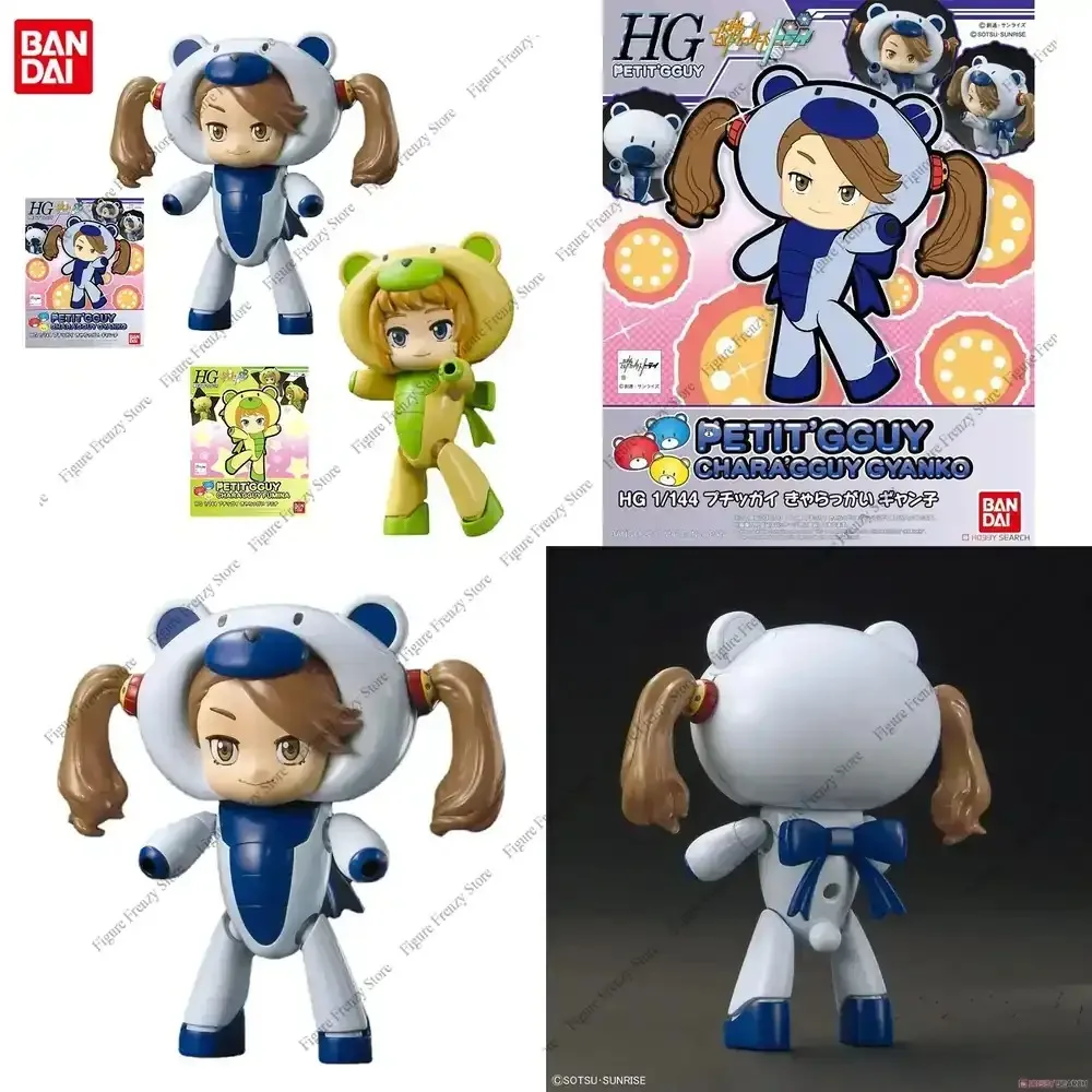 

Special Offer for Bandai Gundam Mol Kit Anime Figure HGPG-018 1/144 BEARGGUY 3 Gyanko Fumina Genuine Mol Action Toy Figure