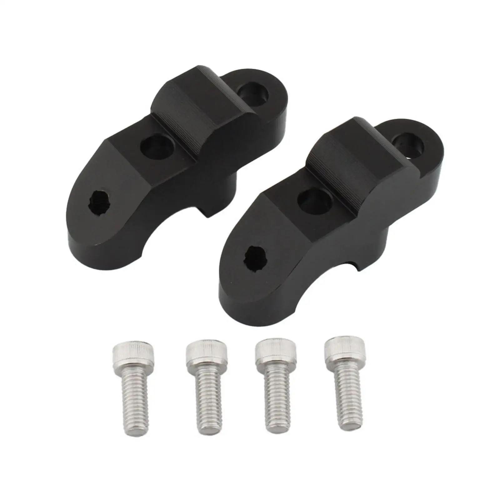 2Pcs Handlebar Risers Heighten Repair Maintenance Component Handlebar Riser Clamp Mount for Honda NC750x Dct 2014 - 2015