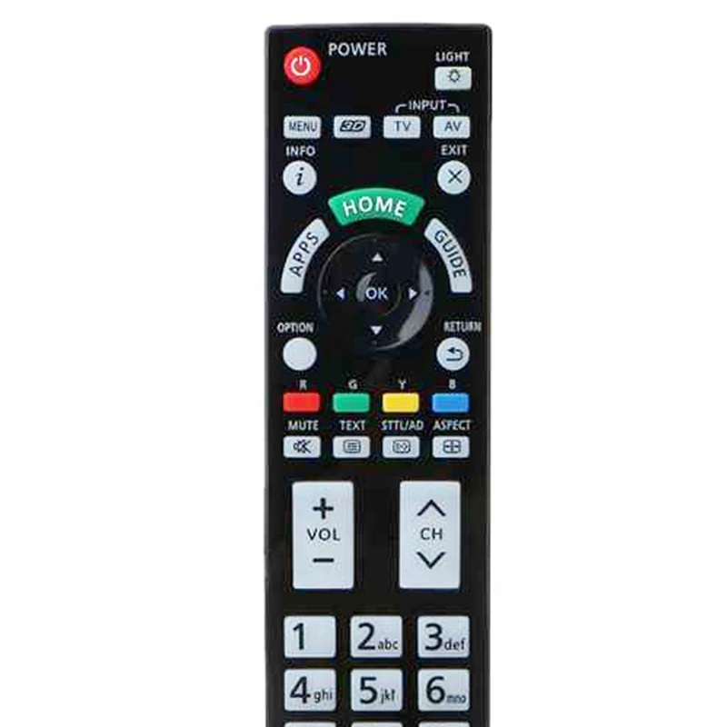 New Replacement Remote Control For Panasonic N2QAYB000936 Viera LED LCD HDTV TV TH-55AS5700A TH55AS5700A