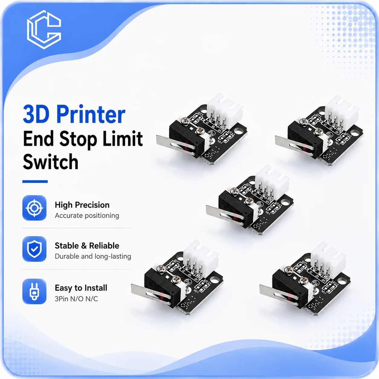 3D Printing X Axis - Aksesori Printer 3D X/Y/Z tombol batas