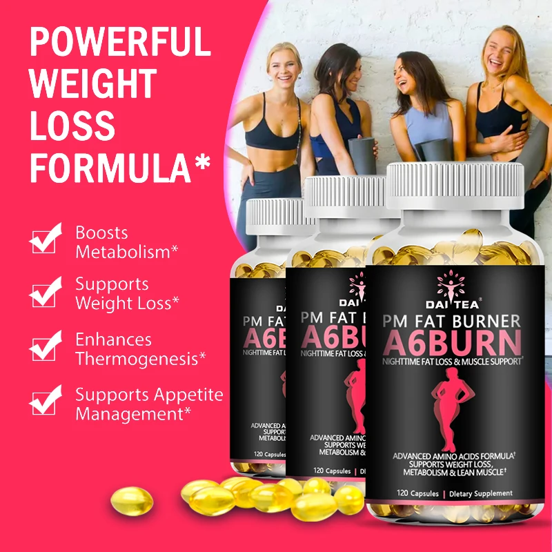 Night Slimming Fat Burning Capsules - for Weight Loss, Suppresses Appetite, and Strongly Promotes Metabolism - view 6