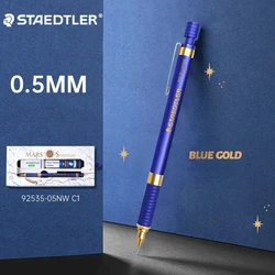 1 Set German STAEDTLER 925 35 Automatic Pencil Blue Gold Limited Edition 0.5mm Metal Mechanical Pencil