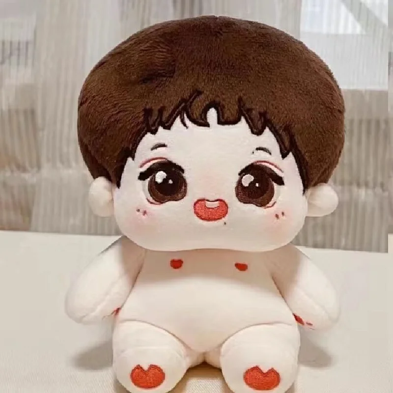 

New 20cm Cotton Dolls Xiao Zhan Crying Smiling Winking Celebrity Figurines Naked Dolls Toy & Hobbies Dolls