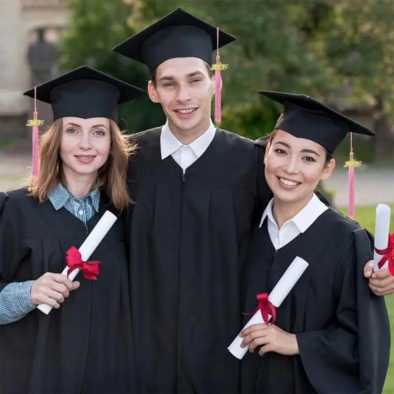 A52E Graduation Bachelor Cap 2026 Multi Occasion Comfortable Design Formal Wear Photo Props
