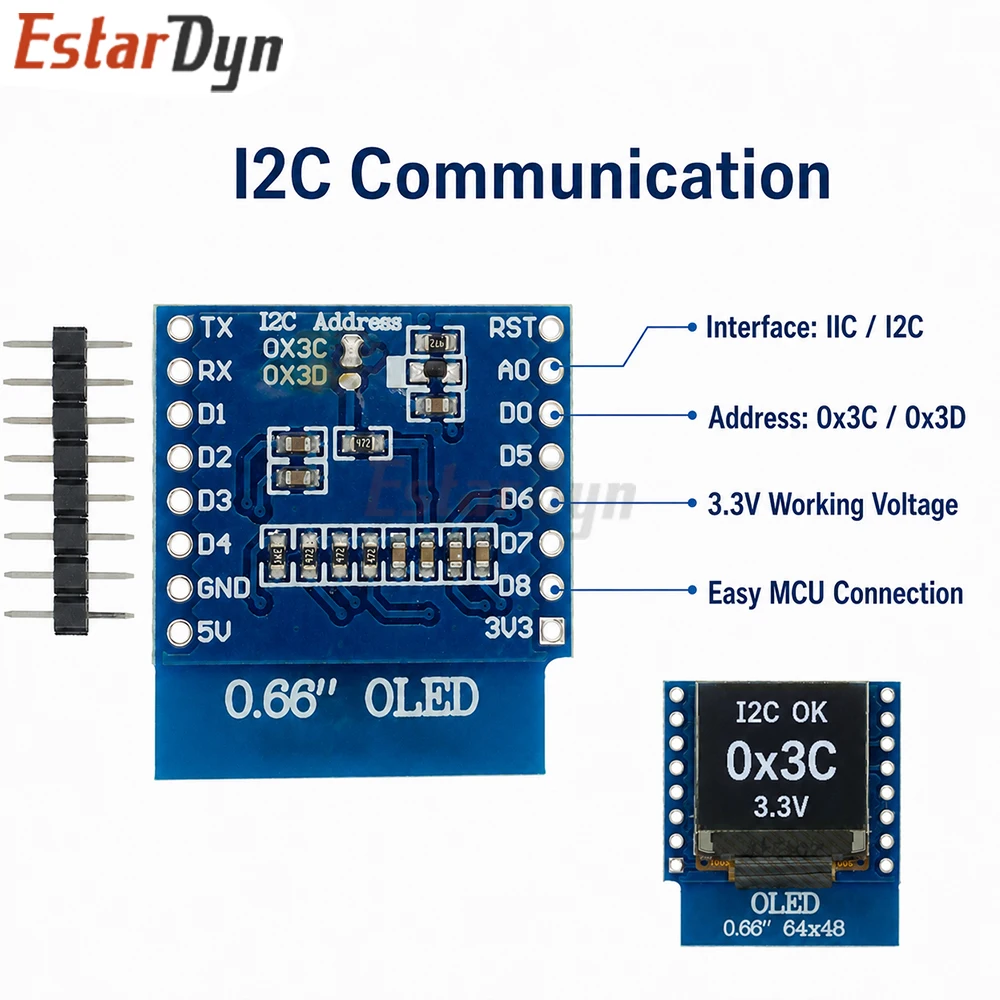 وحدة عرض OLED من Estardyn مقاس - مراجعة Smart Garden Esp32 وسعره