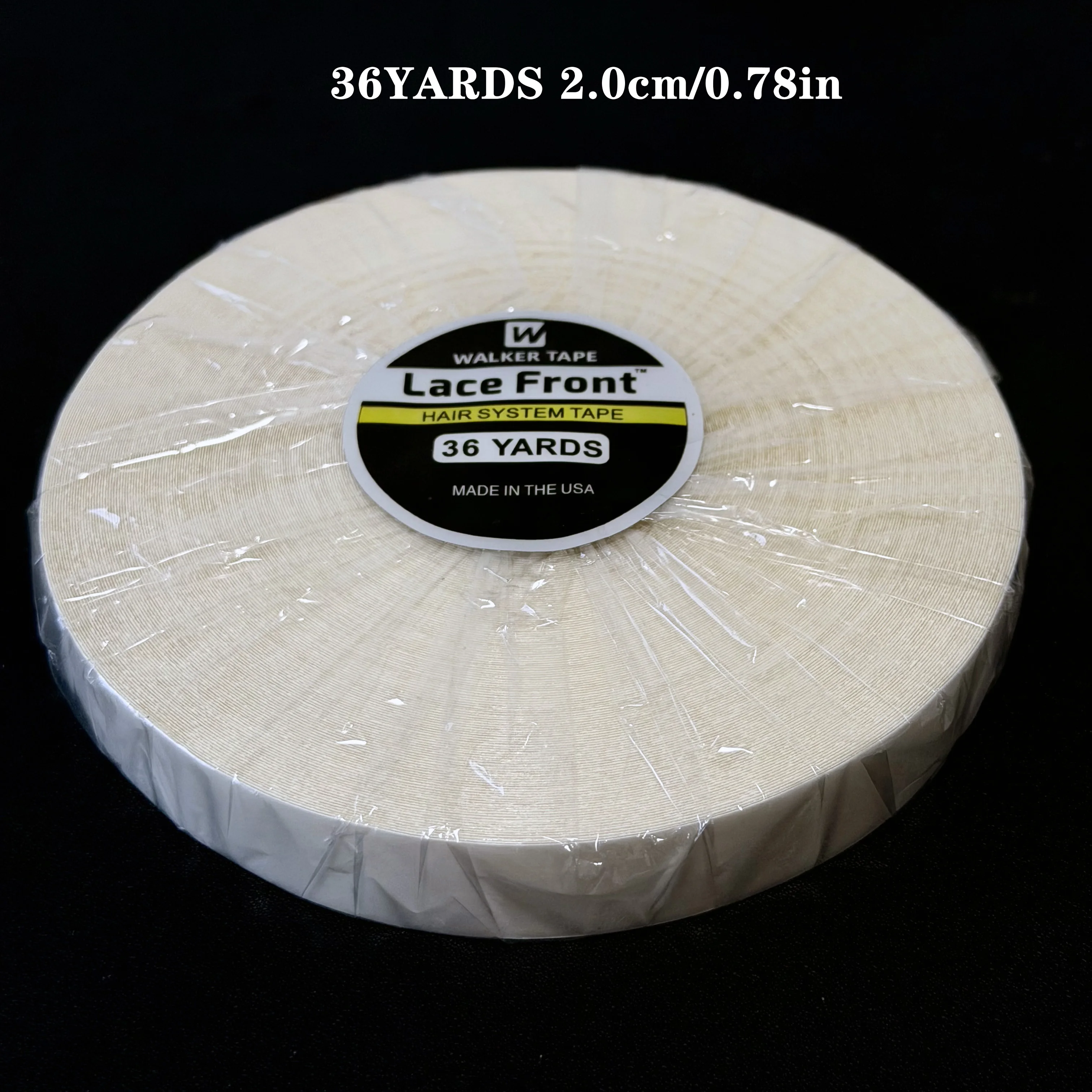 

36YARDS Hair SystemsTape For Lace Front White Double Sided Wig Tape For Hair Extensions Adhesive Tape Wig Styling Tools