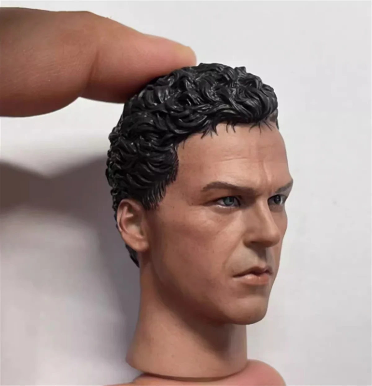 Michael Keaton Paint Male Head Carving Movie  Actor Model 1/6 Scale figure Doll Toys Soldier Body Toys