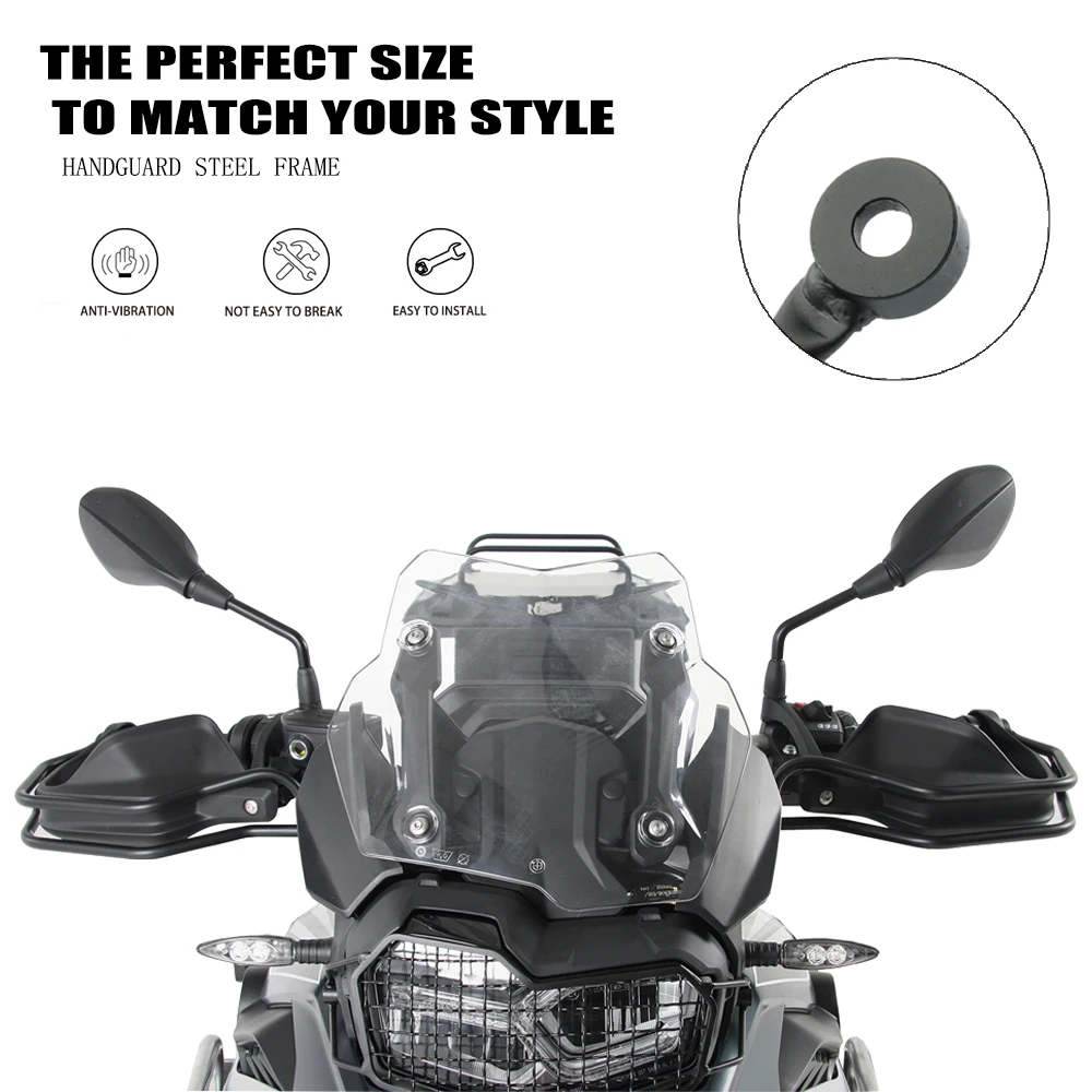 For BMW F 850 GS F750GS F850GS F850 F750 Black Hand Guard Protectors Frame Handguard Crash Bar Bumper Crash Bar Protector 2021