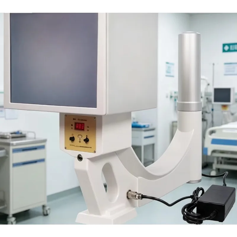 Veterinary clinics use portable X-ray machines for examinations.