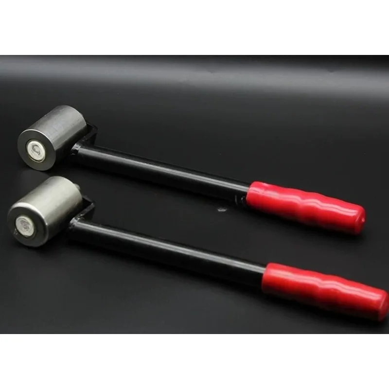 PVC Plastic Floor Construction Tool Double Wheel Roller PVC Floor Compaction Tool