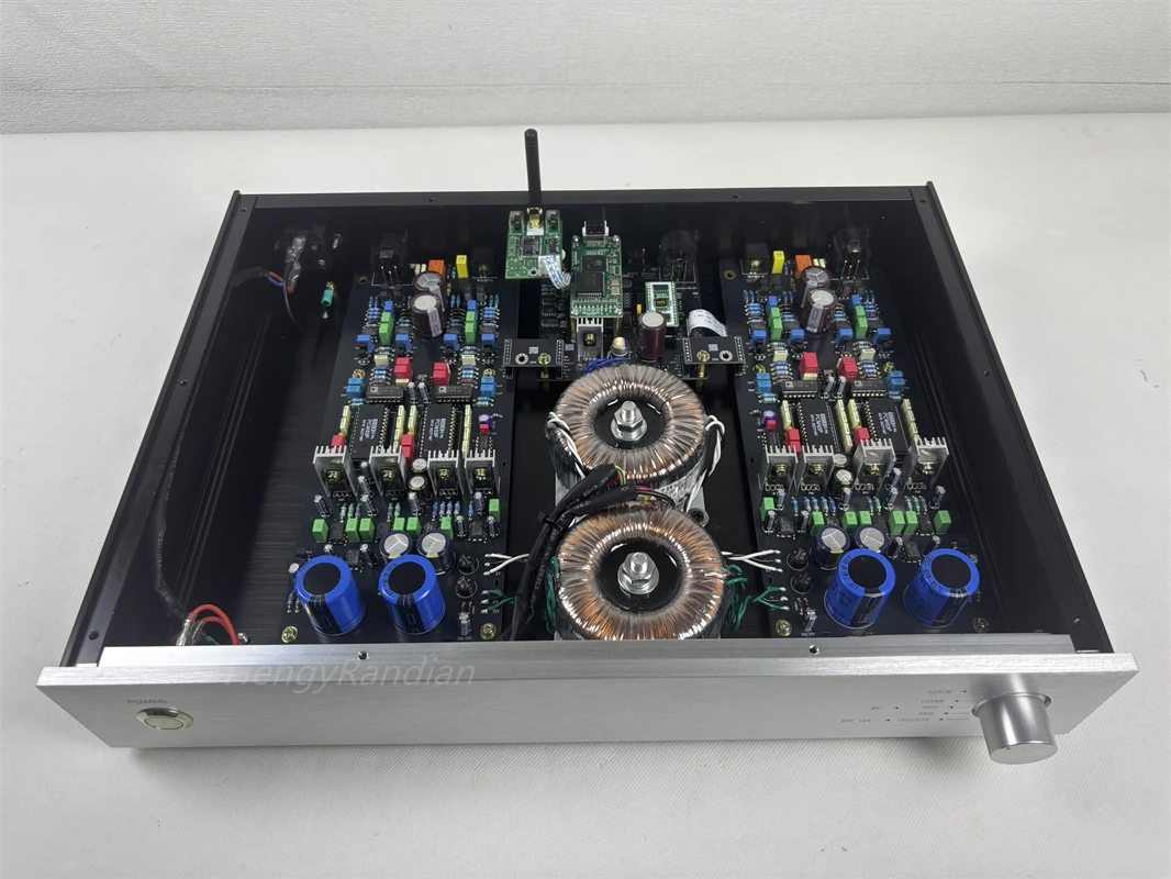 

MARK PCM63P*4 Balanced Version Supports External Clock Input DAC Decoder Coaxial.Optical Fiber, AES Support 44.1K~192K