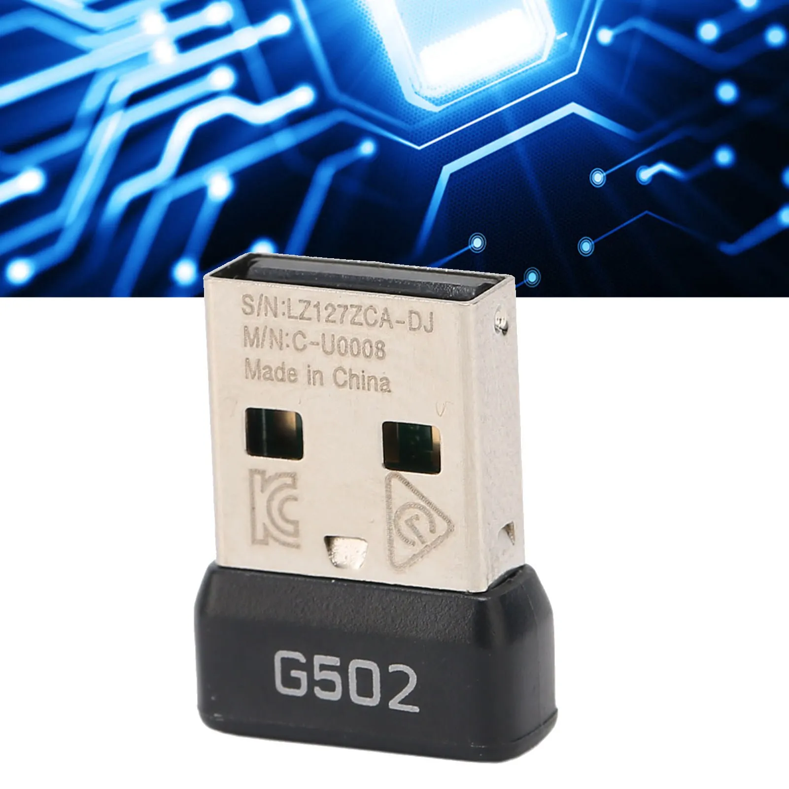 USB Receiver USB Receiver 2.4GHz Wireless Stable  Small Portable  ABS Metal Mouse Adapter for G502 LIGHTSPEED Mouse