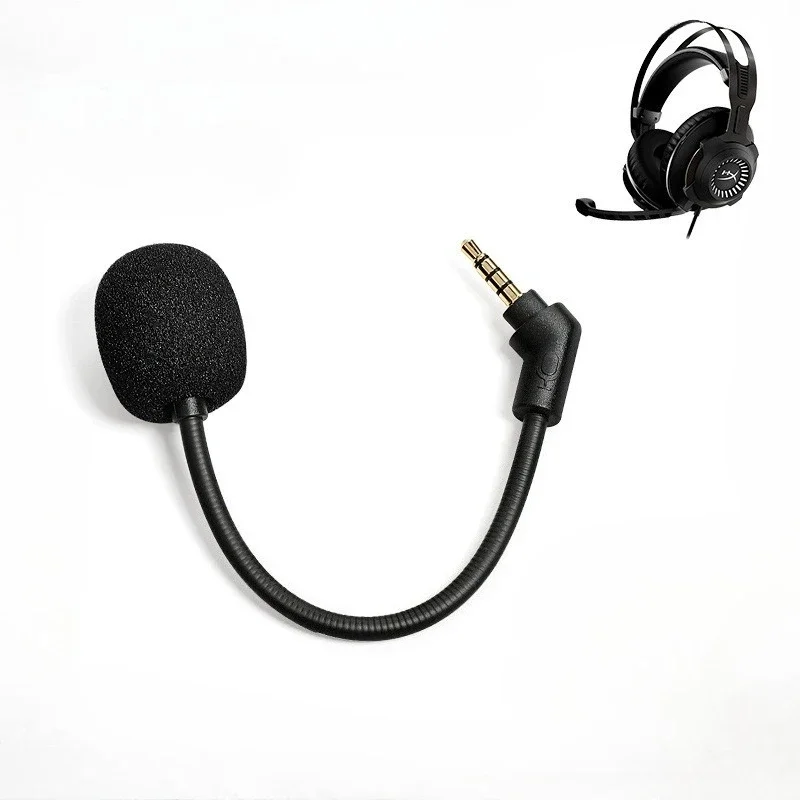 Micrófonos para Hyperx Cloud 3 II Flight S Alpha S Revolver Flight, auriculares para juegos, accesorios de micrófono para juegos de repuesto