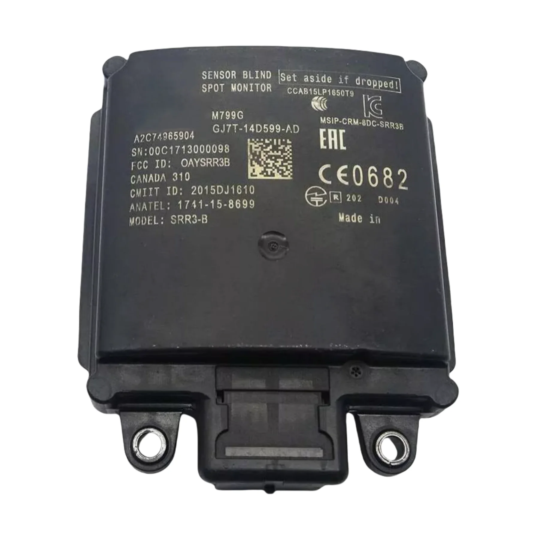 

Blind Spot Monitor Module GJ7T-14D599-AD GJ7T14D599AD For Ford MKC 2015-2018