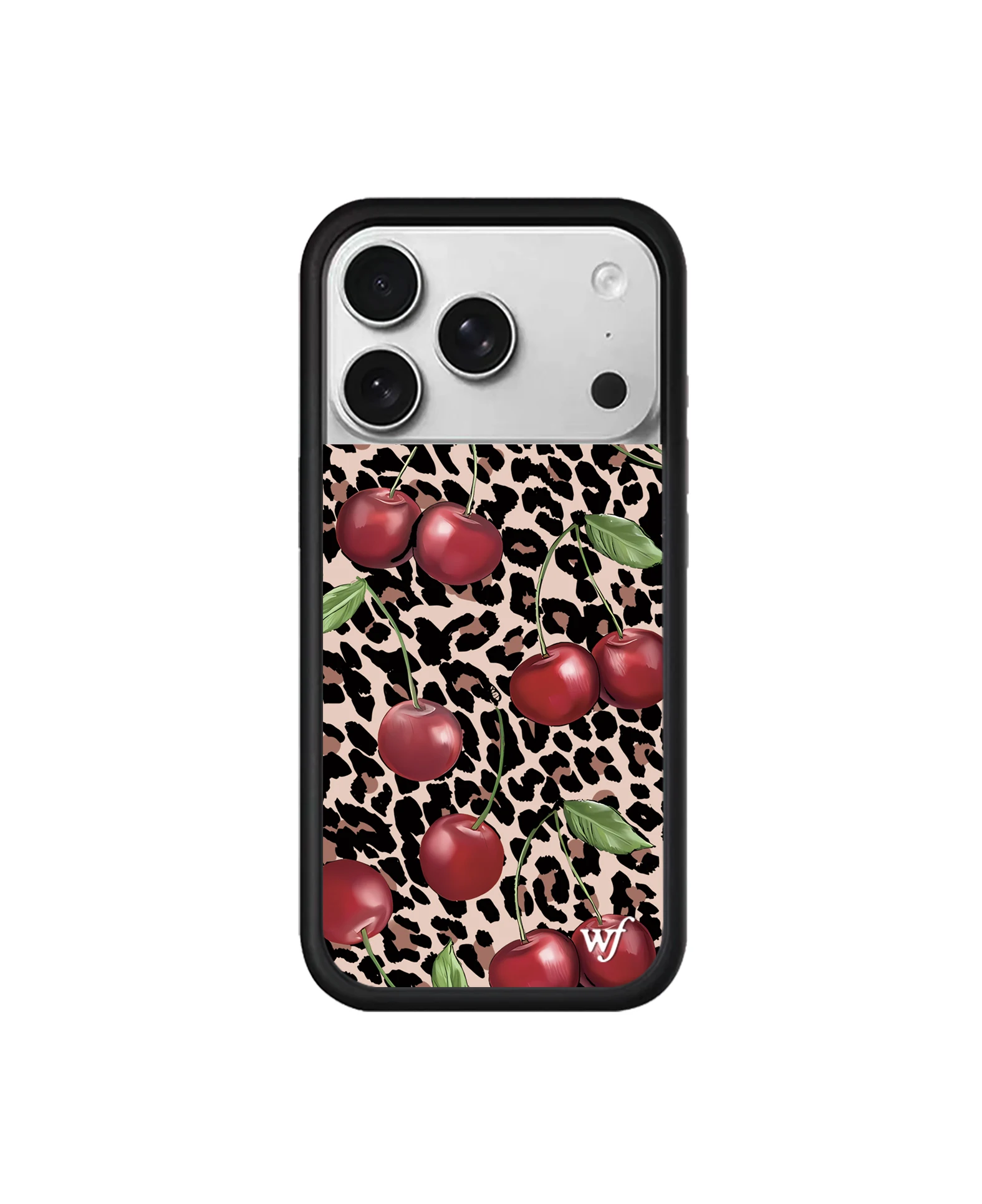 Etui na telefon Wildflower 2025 INS Leopard Luxury do iPhone 17 16 15 14 13 12 Pro Max Plus WF Girl, odporne na wstrząsy, tylna obudowa 17pro 17 14pro — zdjęcie produktu 4