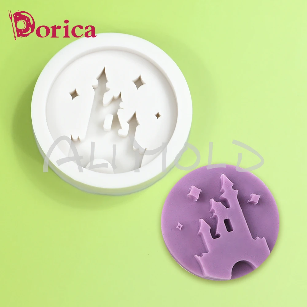 HP Letter Castle Silicone Molds Fondant Sugarcraft Chocolate Mould Resin Clay Mold Cake Decorating Tools Bakeware Accessories