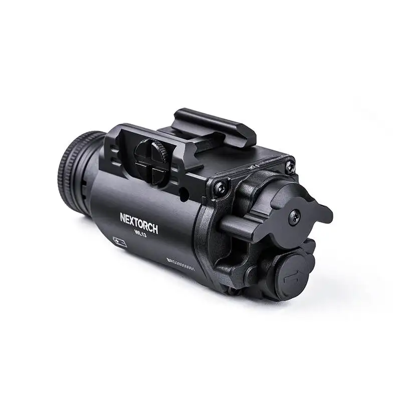 Nextorch WL13 Ultra-Bright Tactical Flashlight Suitable for MIL-STD-1913 & Glock-style Rails,1300 Lumens 180m Beam,Rotary Switch